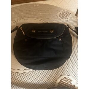 Marc Jacobs Black Nylon Mini Natasha Crossbody Bag